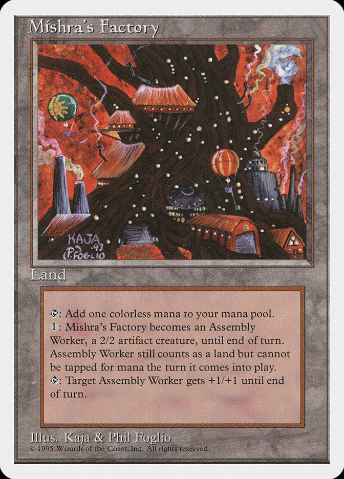 Mishra's Factory [Fourth Edition] | Deep Dive Games St. Marys