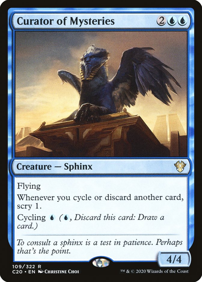 Curator of Mysteries [Commander 2020] | Deep Dive Games St. Marys