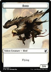 Bird (001) // Sculpture Double-Sided Token [Commander 2019 Tokens] | Deep Dive Games St. Marys