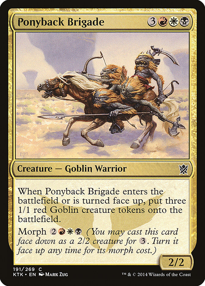 Ponyback Brigade [Khans of Tarkir] | Deep Dive Games St. Marys