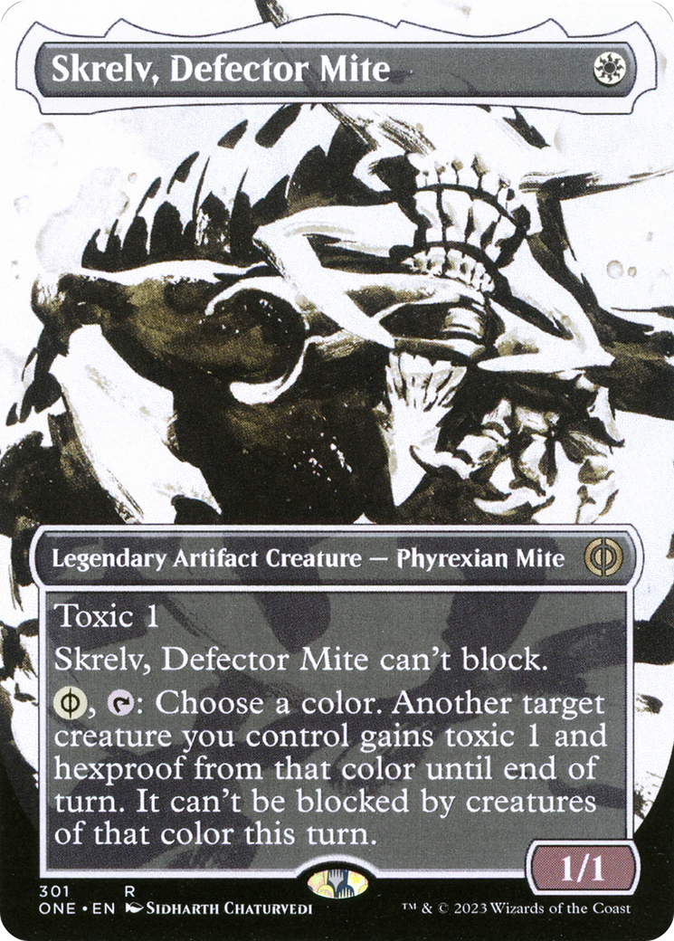 Skrelv, Defector Mite (Borderless Ichor) [Phyrexia: All Will Be One] | Deep Dive Games St. Marys