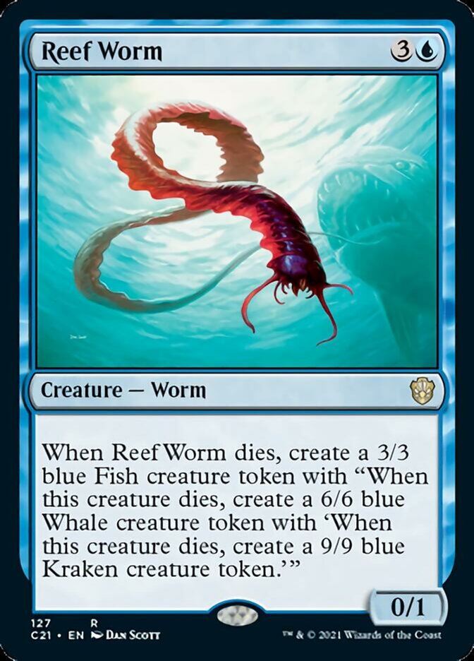 Reef Worm [Commander 2021] | Deep Dive Games St. Marys