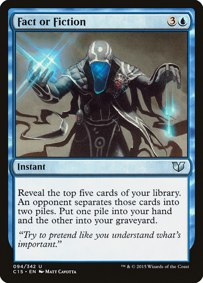 Fact or Fiction [Commander 2015] | Deep Dive Games St. Marys