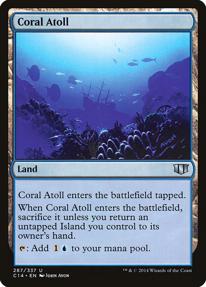Coral Atoll [Commander 2014] | Deep Dive Games St. Marys