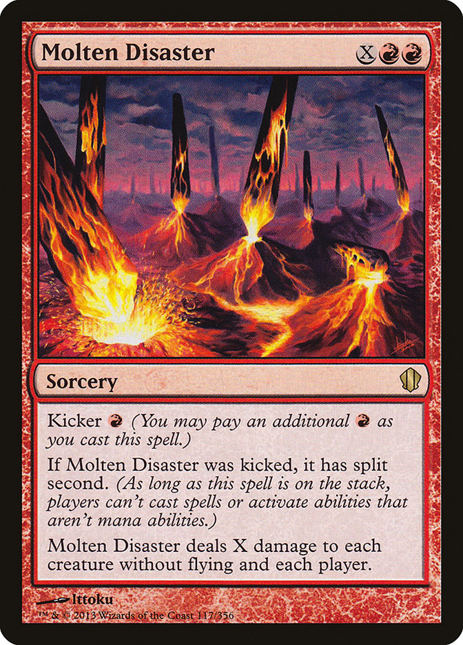 Molten Disaster [Commander 2013] | Deep Dive Games St. Marys