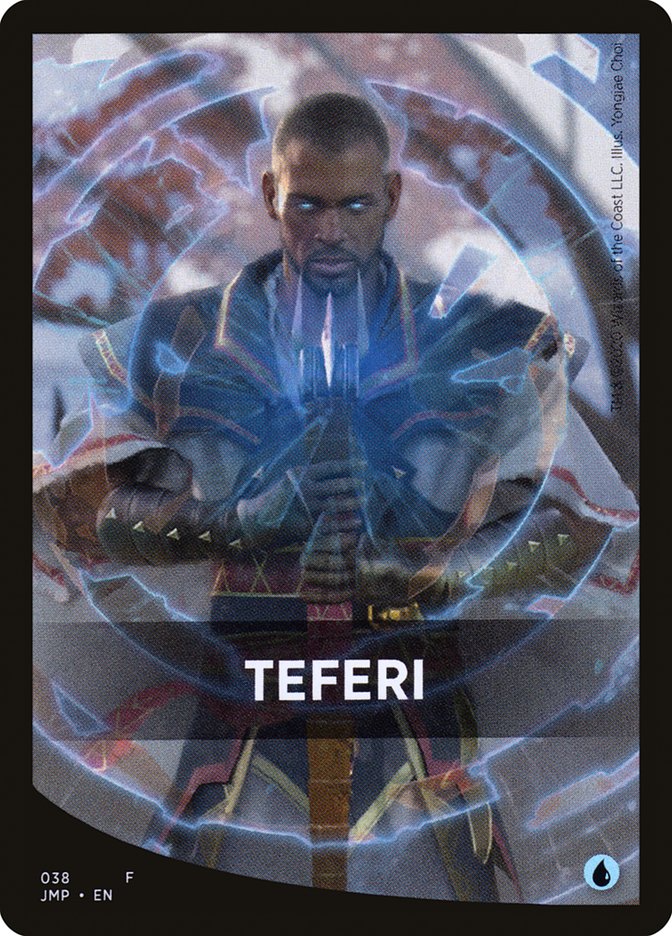 Teferi Theme Card [Jumpstart Front Cards] | Deep Dive Games St. Marys