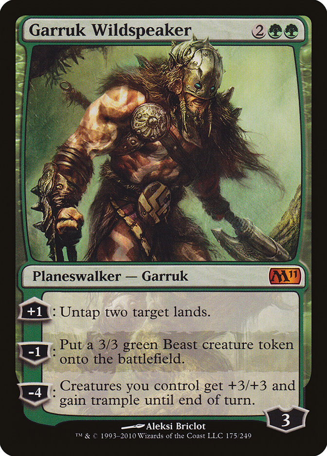 Garruk Wildspeaker [Magic 2011] | Deep Dive Games St. Marys