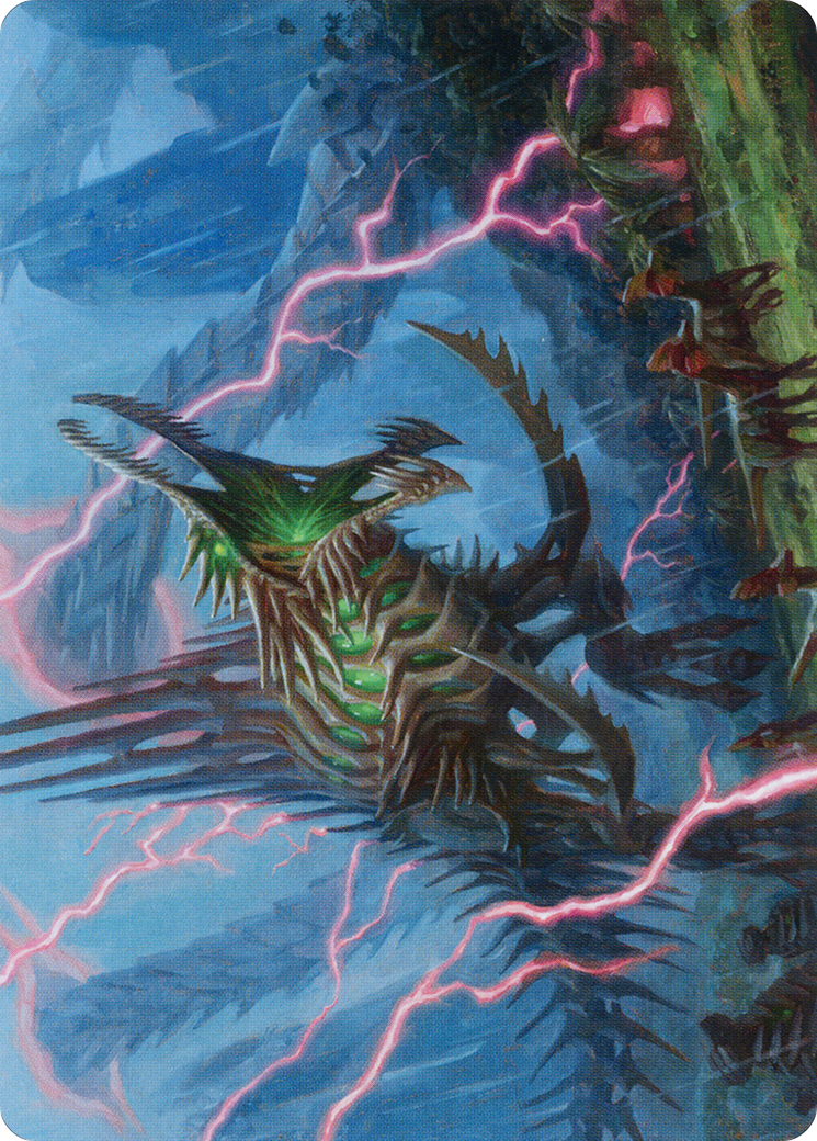 Etali, Primal Sickness Art Card [March of the Machine Art Series] | Deep Dive Games St. Marys