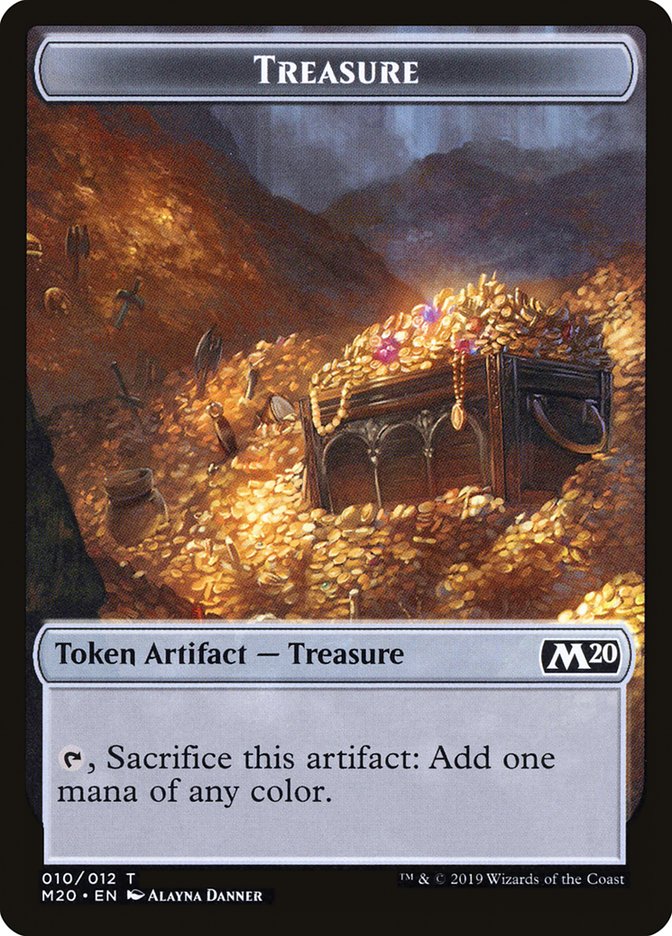 Treasure Token [Core Set 2020 Tokens] | Deep Dive Games St. Marys