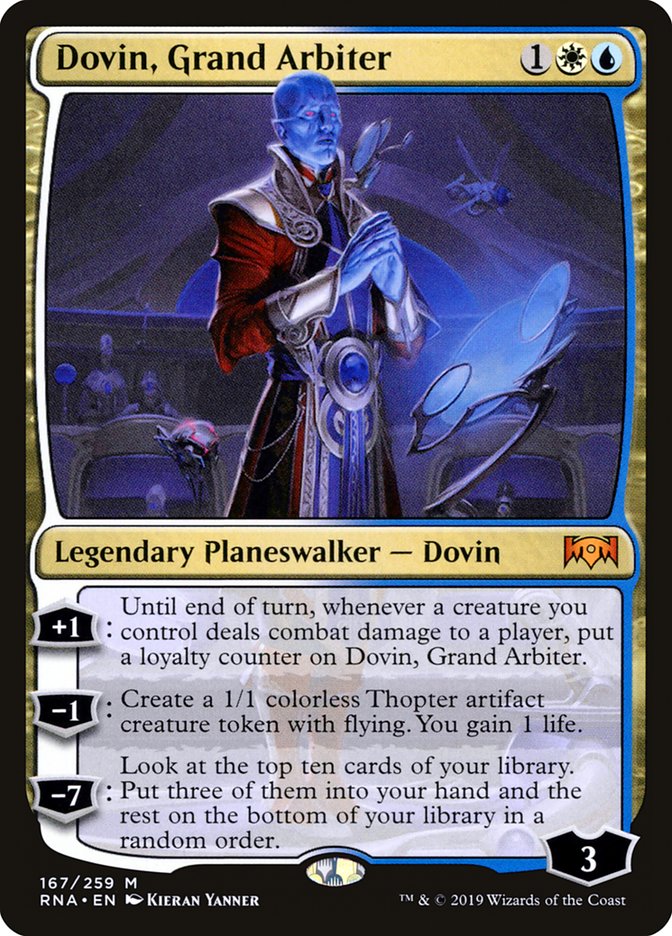 Dovin, Grand Arbiter [Ravnica Allegiance] | Deep Dive Games St. Marys