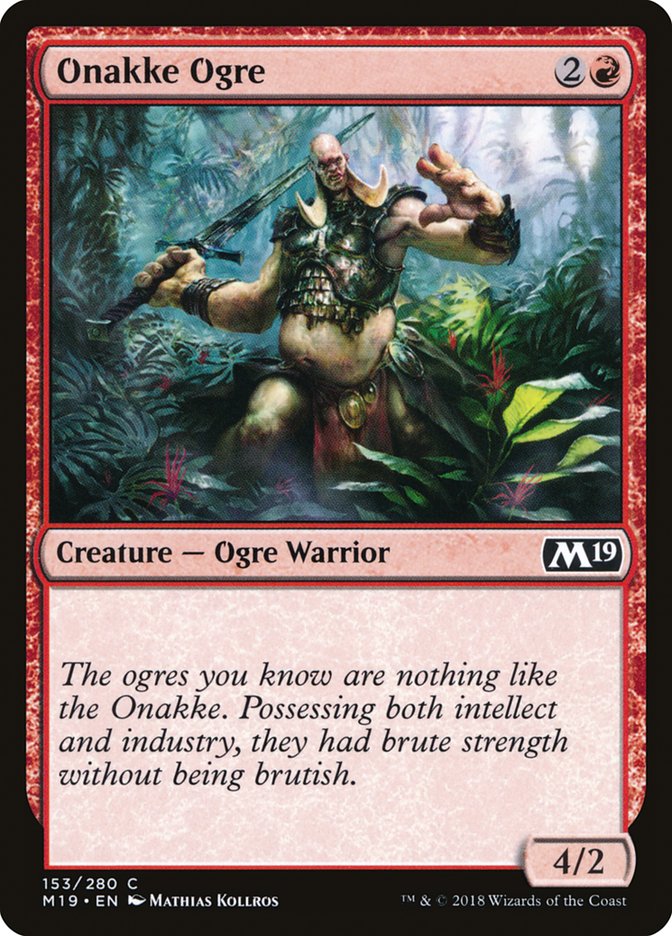 Onakke Ogre [Core Set 2019] | Deep Dive Games St. Marys