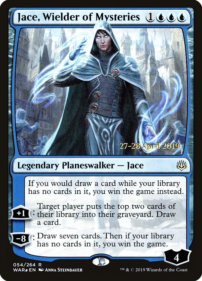 Jace, Wielder of Mysteries [War of the Spark Prerelease Promos] | Deep Dive Games St. Marys