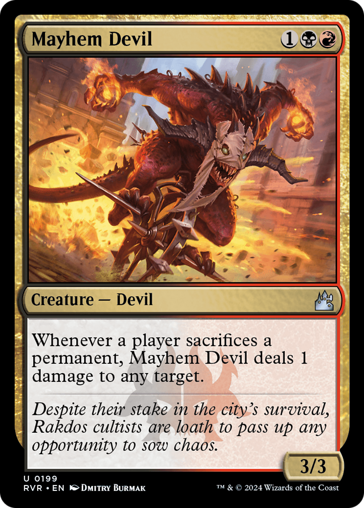 Mayhem Devil [Ravnica Remastered] | Deep Dive Games St. Marys