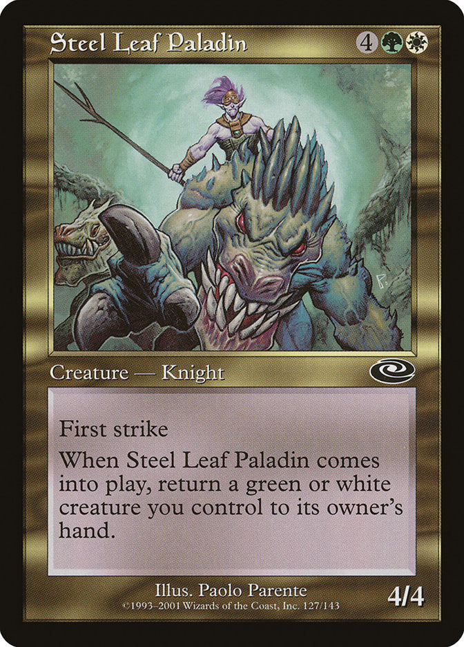 Steel Leaf Paladin [Planeshift] | Deep Dive Games St. Marys