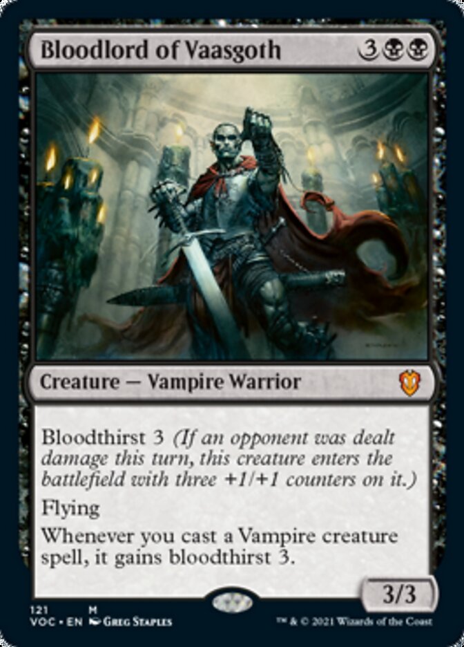 Bloodlord of Vaasgoth [Innistrad: Crimson Vow Commander] | Deep Dive Games St. Marys