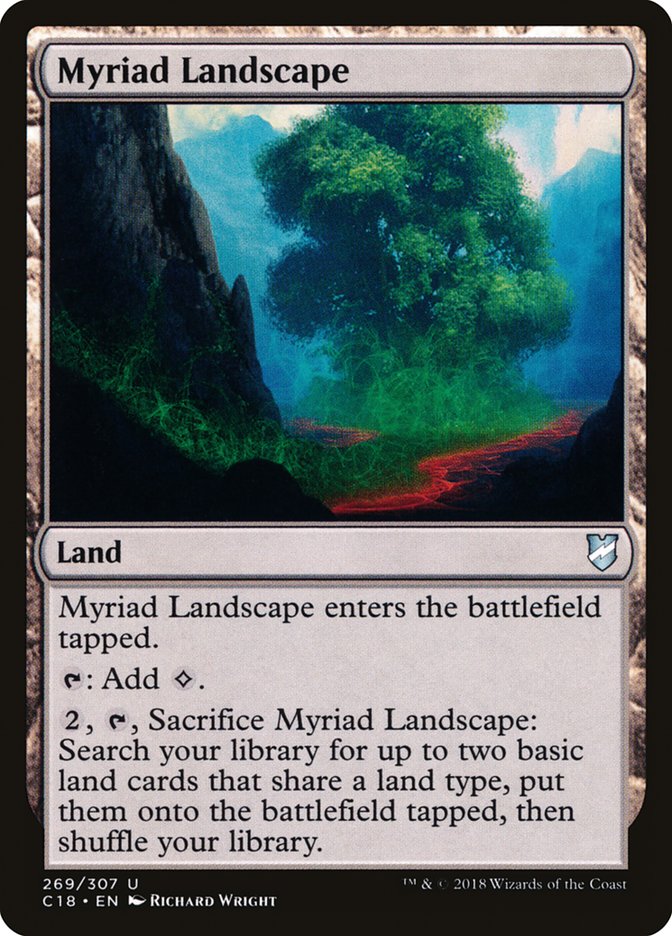 Myriad Landscape [Commander 2018] | Deep Dive Games St. Marys