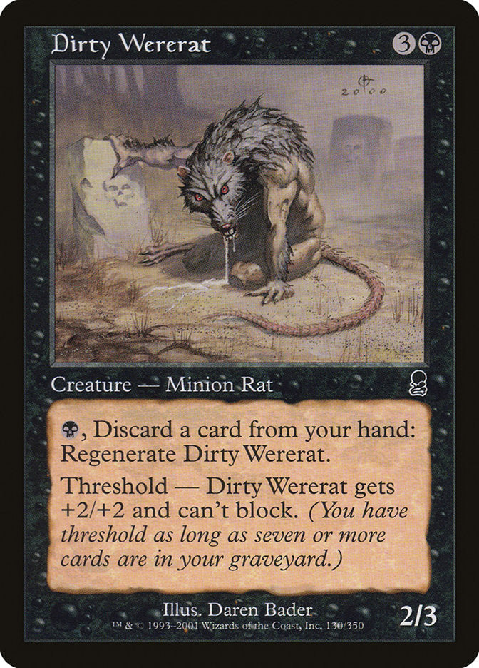 Dirty Wererat [Odyssey] | Deep Dive Games St. Marys