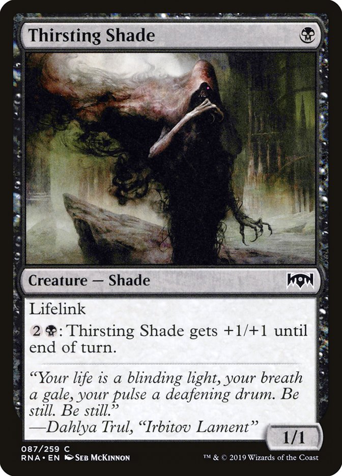 Thirsting Shade [Ravnica Allegiance] | Deep Dive Games St. Marys