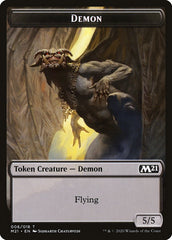 Angel // Demon Double-Sided Token [Core Set 2021 Tokens] | Deep Dive Games St. Marys