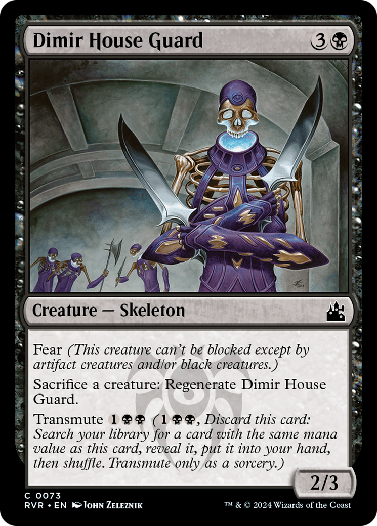 Dimir House Guard [Ravnica Remastered] | Deep Dive Games St. Marys