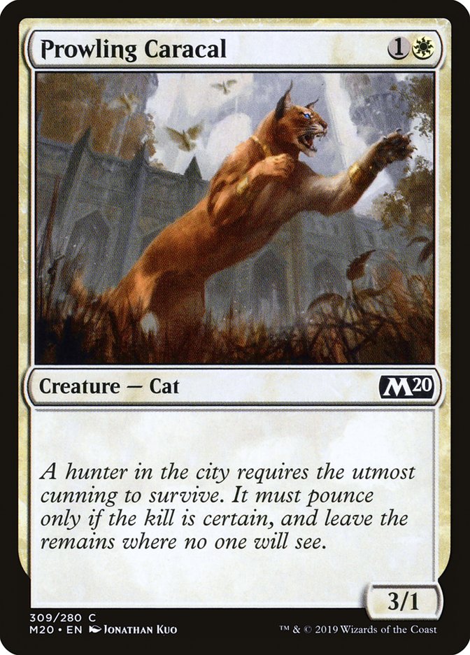 Prowling Caracal [Core Set 2020] | Deep Dive Games St. Marys