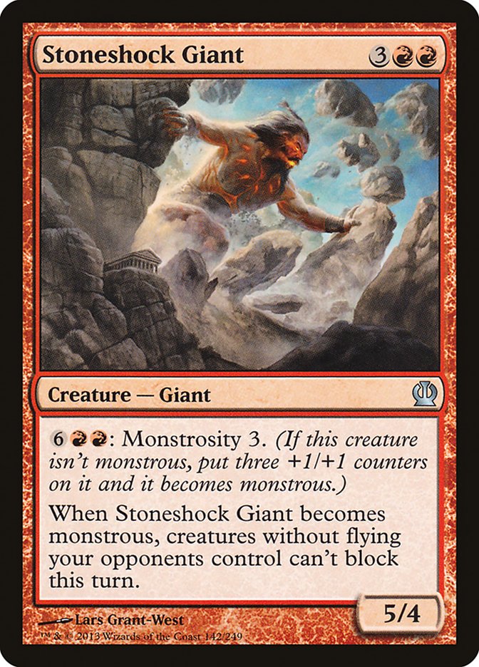 Stoneshock Giant [Theros] | Deep Dive Games St. Marys