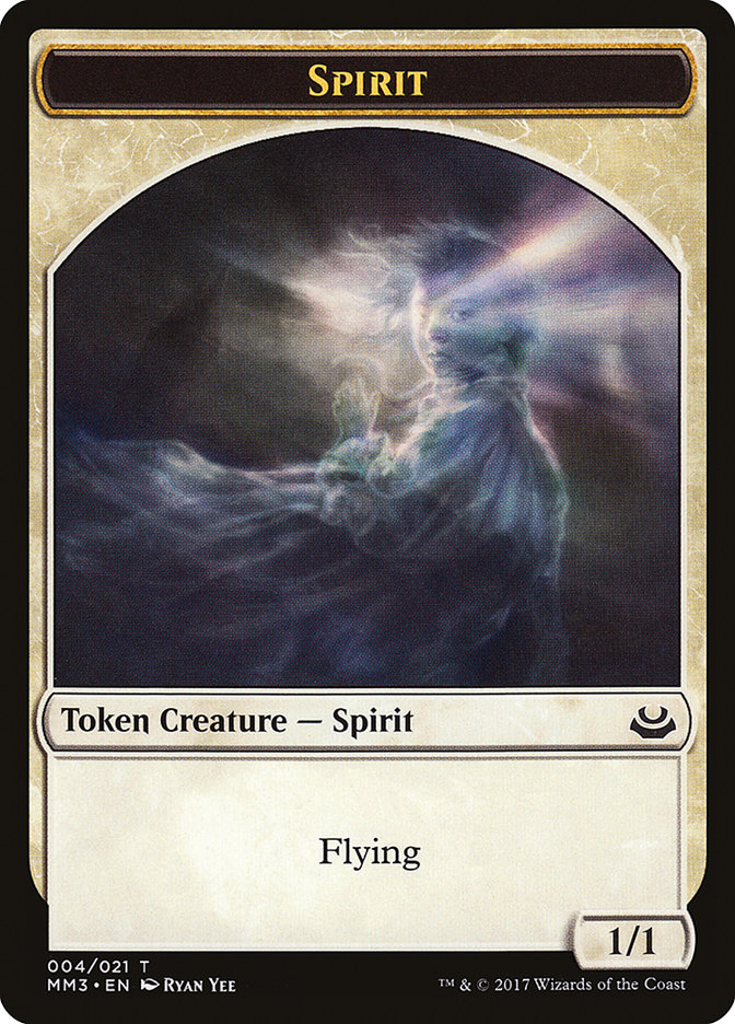 Spirit Token [Modern Masters 2017 Tokens] | Deep Dive Games St. Marys