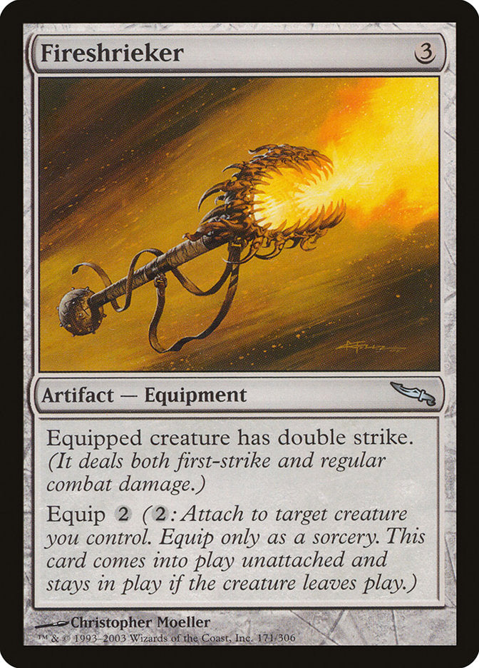Fireshrieker [Mirrodin] | Deep Dive Games St. Marys