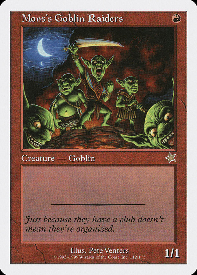 Mons's Goblin Raiders [Starter 1999] | Deep Dive Games St. Marys