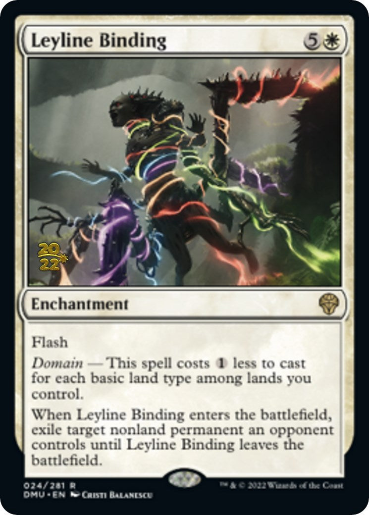 Leyline Binding [Dominaria United Prerelease Promos] | Deep Dive Games St. Marys