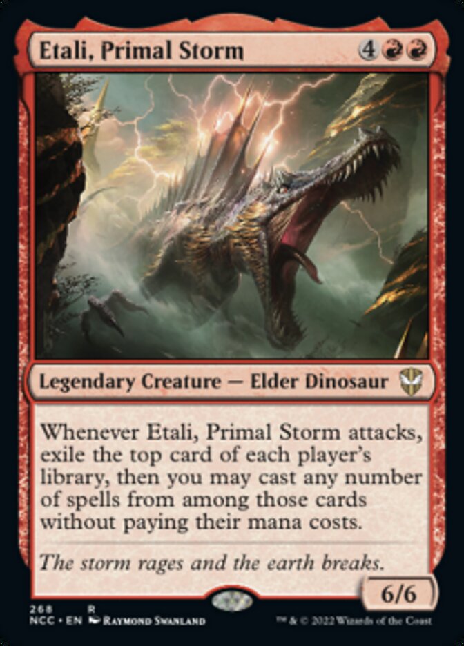 Etali, Primal Storm [Streets of New Capenna Commander] | Deep Dive Games St. Marys