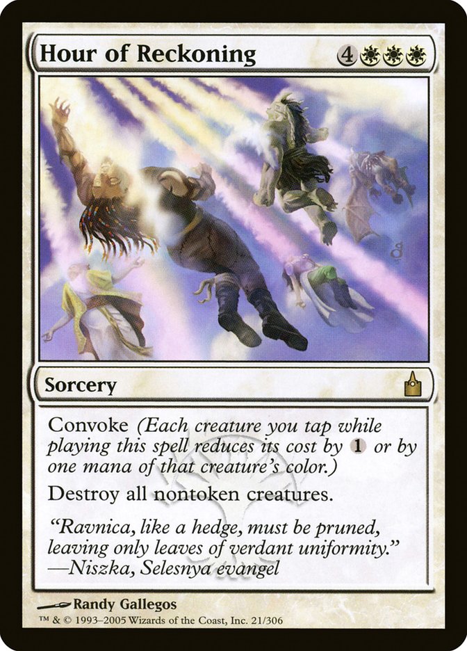Hour of Reckoning [Ravnica: City of Guilds] | Deep Dive Games St. Marys