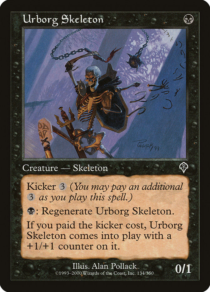 Urborg Skeleton [Invasion] | Deep Dive Games St. Marys