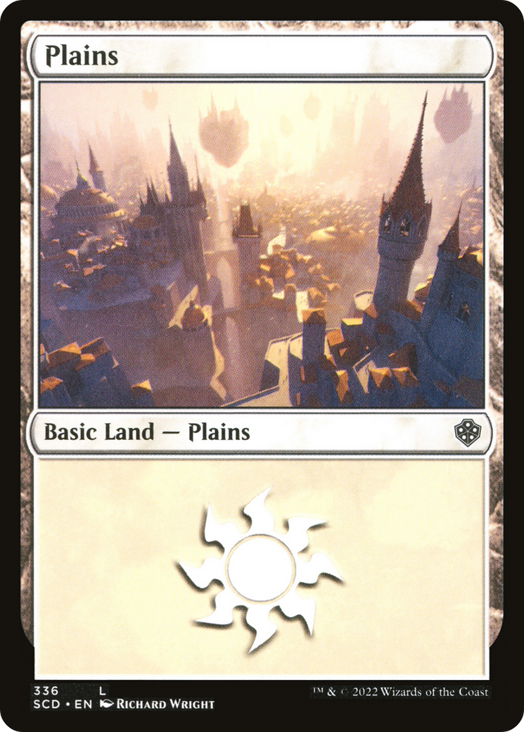 Plains (336) [Starter Commander Decks] | Deep Dive Games St. Marys