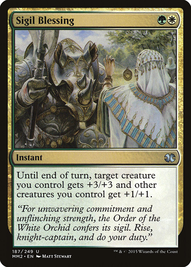 Sigil Blessing [Modern Masters 2015] | Deep Dive Games St. Marys