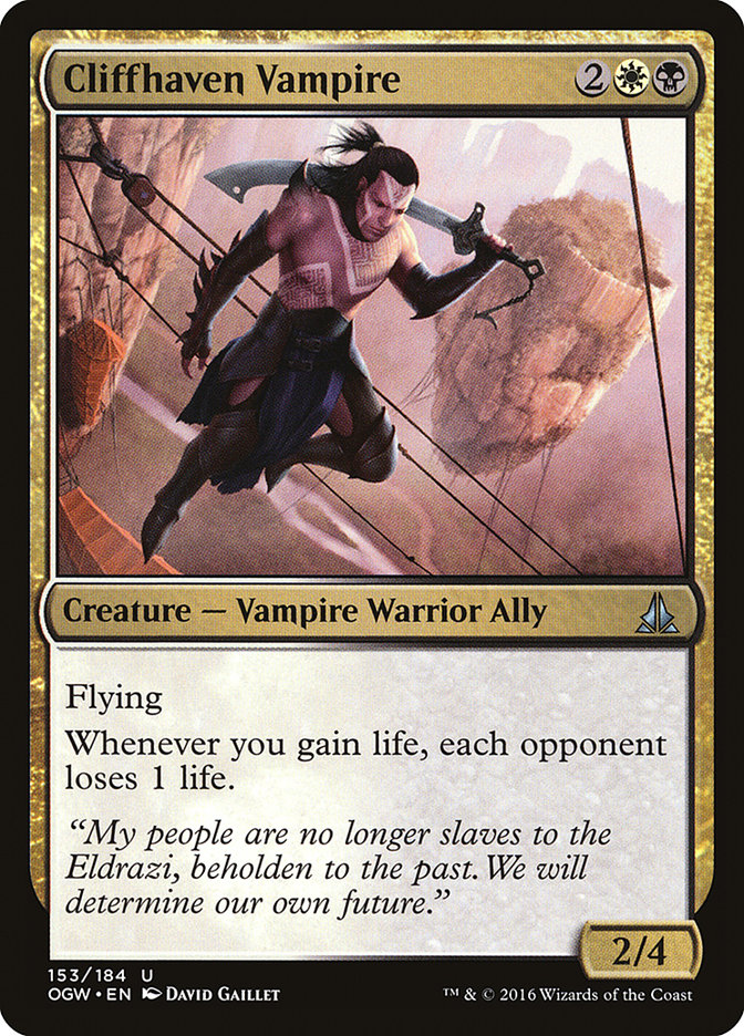 Cliffhaven Vampire [Oath of the Gatewatch] | Deep Dive Games St. Marys