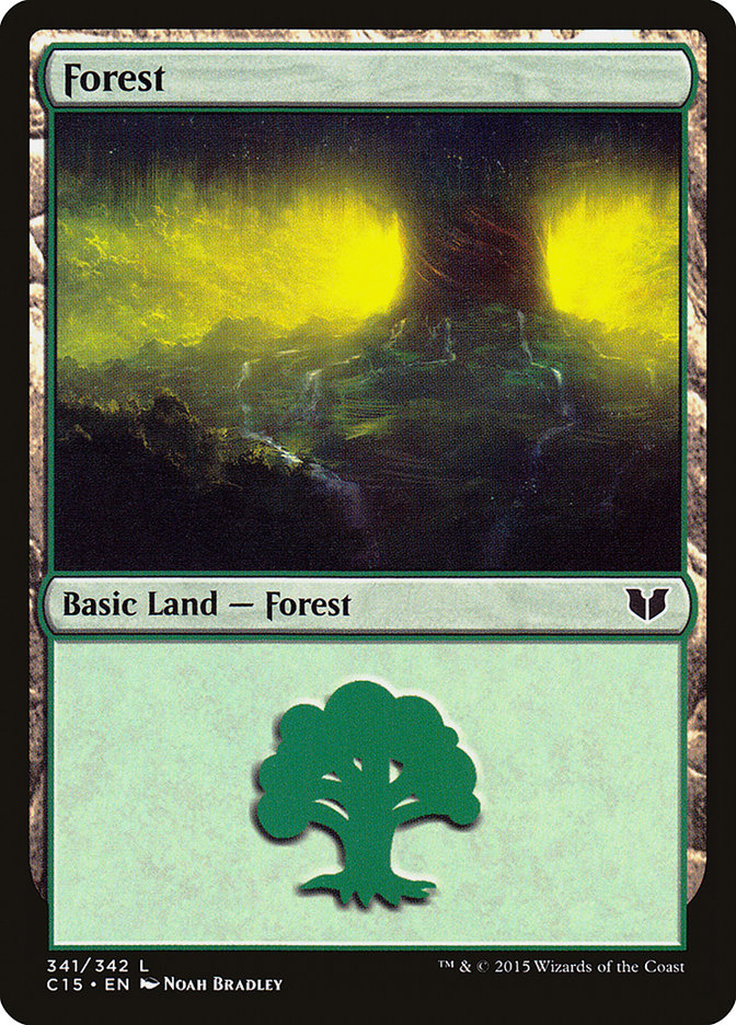 Forest (341) [Commander 2015] | Deep Dive Games St. Marys