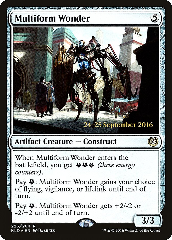 Multiform Wonder [Kaladesh Prerelease Promos] | Deep Dive Games St. Marys