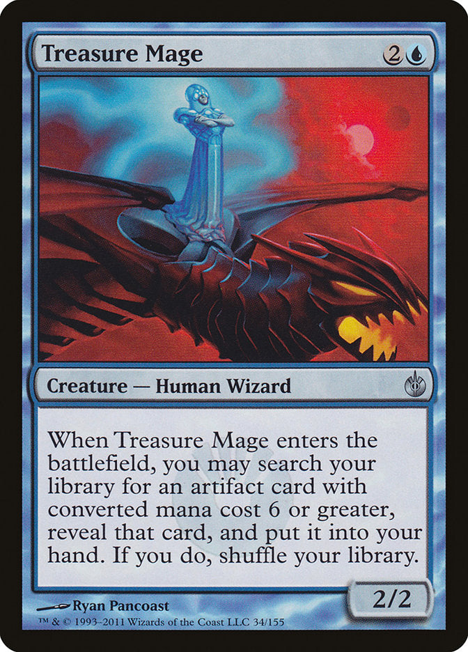 Treasure Mage [Mirrodin Besieged] | Deep Dive Games St. Marys