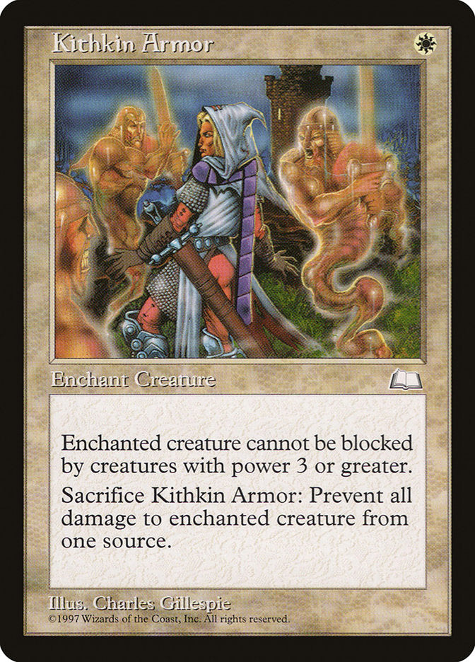 Kithkin Armor [Weatherlight] | Deep Dive Games St. Marys