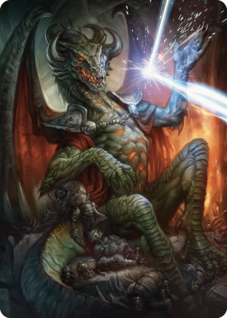 Deflecting Swat Art Card [Commander Masters Art Series] | Deep Dive Games St. Marys