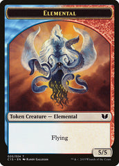 Drake // Elemental (020) Double-Sided Token [Commander 2015 Tokens] | Deep Dive Games St. Marys