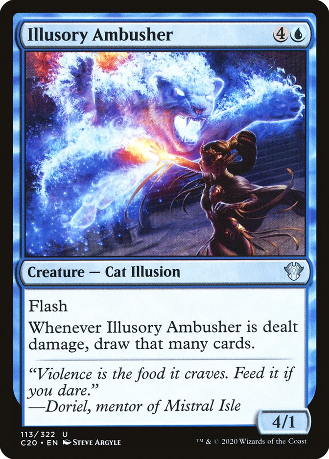 Illusory Ambusher [Commander 2020] | Deep Dive Games St. Marys