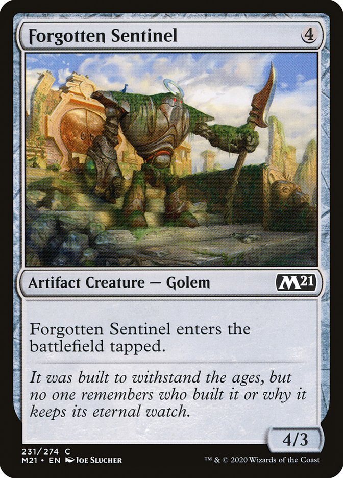 Forgotten Sentinel [Core Set 2021] | Deep Dive Games St. Marys