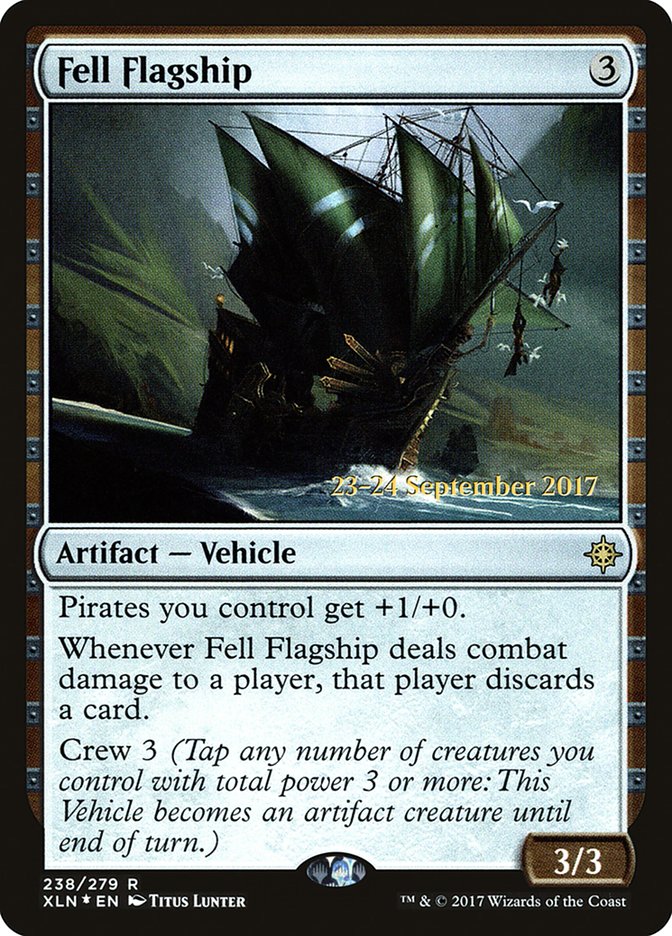 Fell Flagship [Ixalan Prerelease Promos] | Deep Dive Games St. Marys