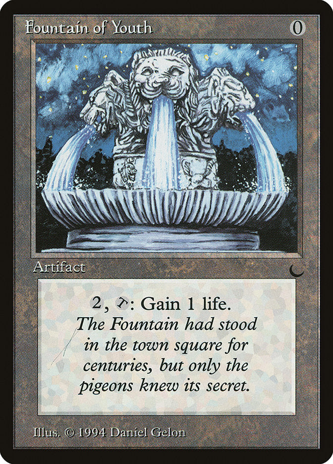 Fountain of Youth (Misprinted) [The Dark] | Deep Dive Games St. Marys