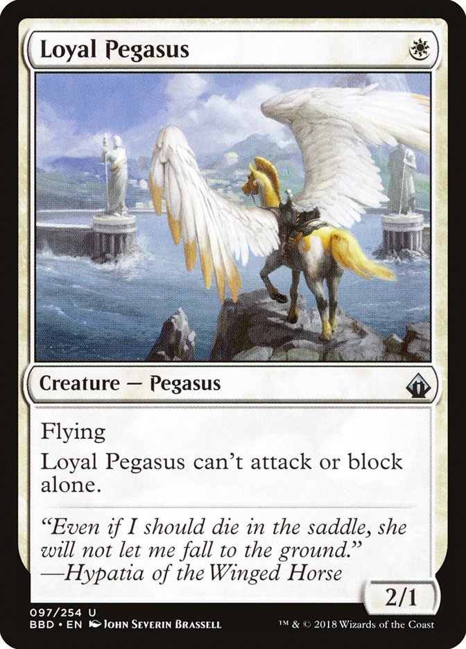 Loyal Pegasus [Battlebond] | Deep Dive Games St. Marys