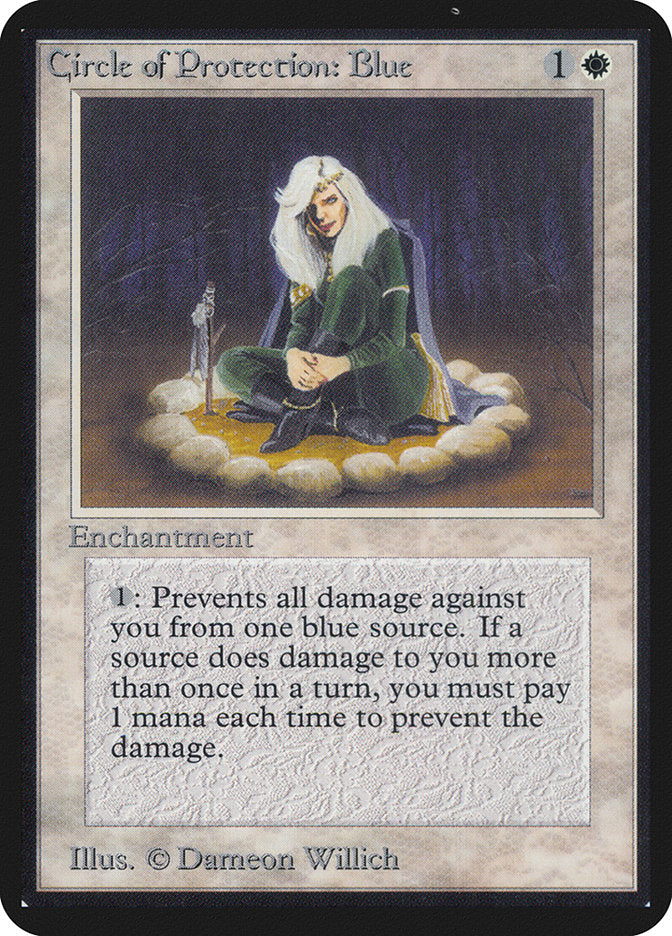 Circle of Protection: Blue [Alpha Edition] | Deep Dive Games St. Marys