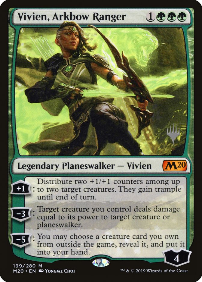 Vivien, Arkbow Ranger (Promo Pack) [Core Set 2020 Promos] | Deep Dive Games St. Marys