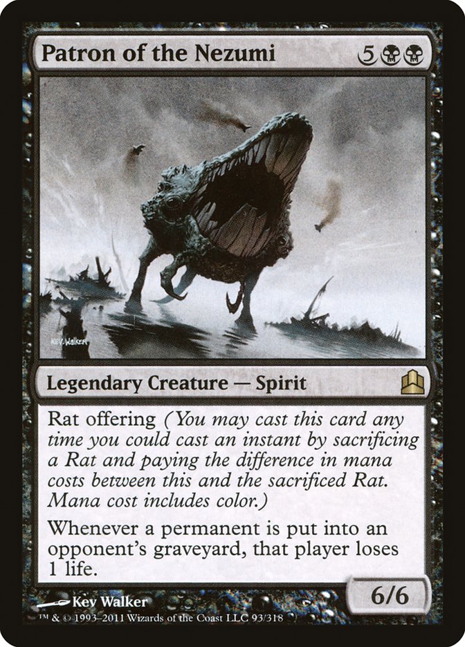 Patron of the Nezumi [Commander 2011] | Deep Dive Games St. Marys